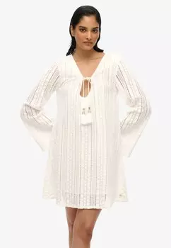 Летнее платье Superdry Ibiza, белый
