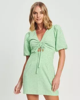 Летнее платье SVEL, зеленый