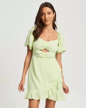 Летнее платье SVEL, зеленый