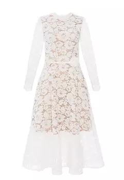 Летнее платье Swing Fashion, белый