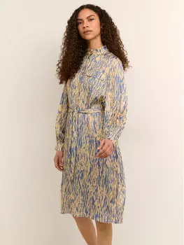 Летнее платье свободного кроя Karen By Simonsen, синий