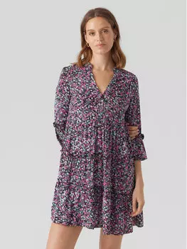 Летнее платье свободного кроя Vero Moda, мультиколор