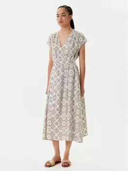 Летнее платье свободного покроя 4KPRDV0BB United Colors Of Benetton, бежевый