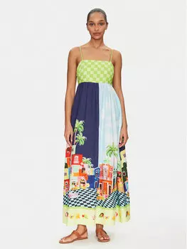 Летнее платье свободного покроя Cuba 55439-DR Seafolly, мультиколор