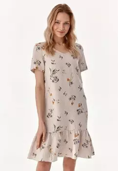 Летнее платье TATUUM, бежевый