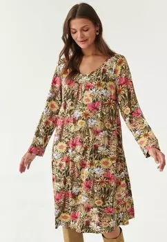 Летнее платье TATUUM, хаки