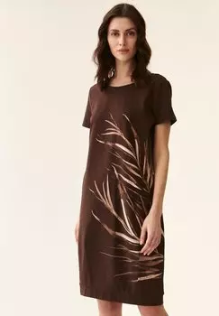 Летнее платье TATUUM, коричневый