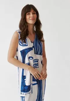 Летнее платье TATUUM, синее