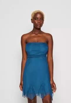 Летнее платье темно-бирюзового цвета WAL G