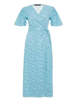 Летнее платье Threadbare Koko, светло-голубой/темно-синий