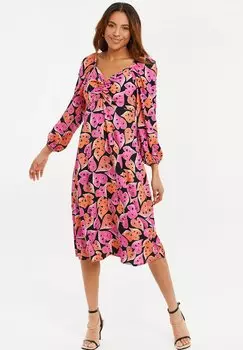 Летнее платье Threadbare, розовый