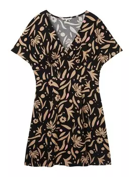 Летнее платье TOM TAILOR DENIM Summer Dress, черный