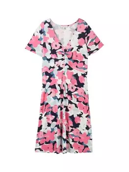 Летнее платье TOM TAILOR Summer Dress, цвет pitaya