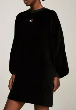 Летнее платье Tommy Jeans, черное