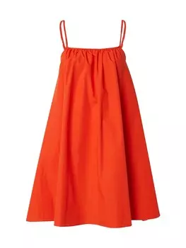 Летнее платье TOPSHOP Summer Dress, цвет orange red