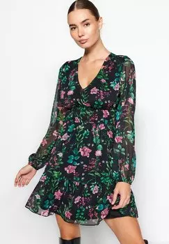Летнее платье Trendyol, черное