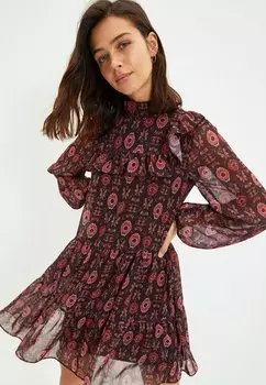 Летнее платье Trendyol, черный