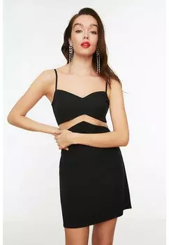 Летнее платье Trendyol, черный
