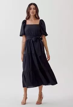 Летнее платье TUSSAH, черный