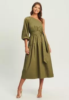 Летнее платье TUSSAH, темно-зеленый