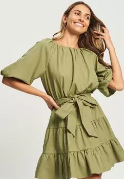 Летнее платье TUSSAH, зеленый