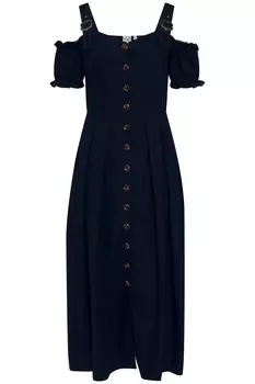 Летнее платье Ulla Popken, морской синий