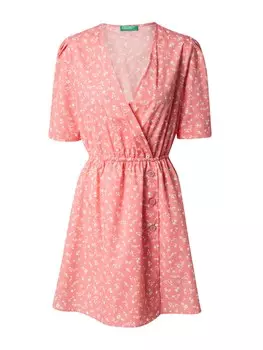 Летнее платье UNITED COLORS OF BENETTON, светло-розовый