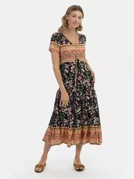 Летнее платье Usha, черный