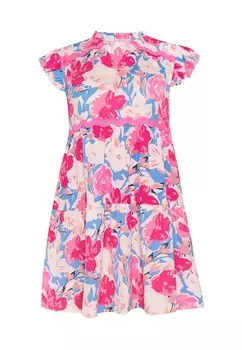Летнее платье Usha Fashion Look, цвет Pink/Pastel pink