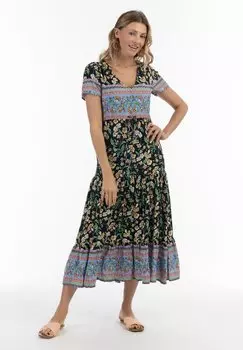 Летнее платье usha, темно-синий