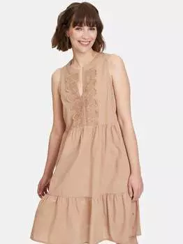 Летнее платье Vera Mont, коричневый