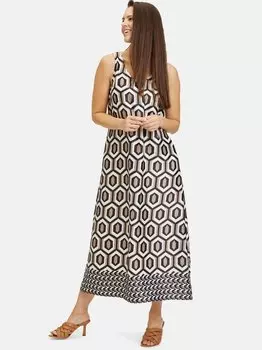 Летнее платье Vera Mont, мультиколор