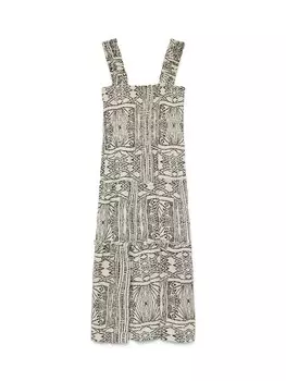 Летнее платье VERO MODA, бежевый