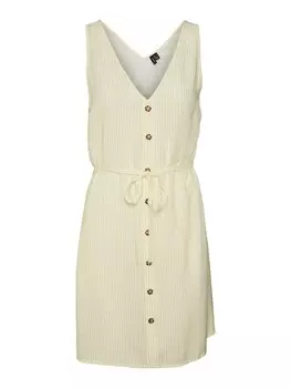 Летнее платье VERO MODA BUMPY, белый