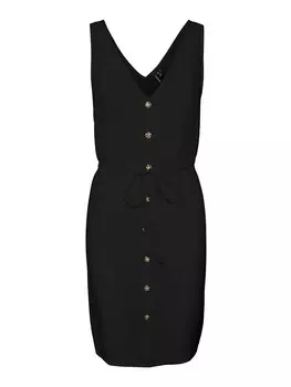 Летнее платье VERO MODA BUMPY, черный