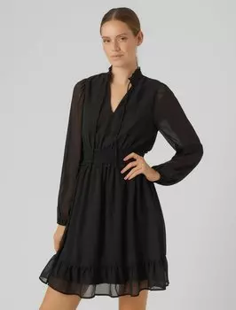 Летнее платье Vero Moda, черное