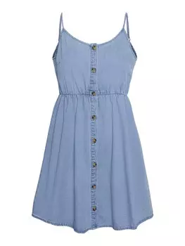 Летнее платье VERO MODA FLICKA, синий деним