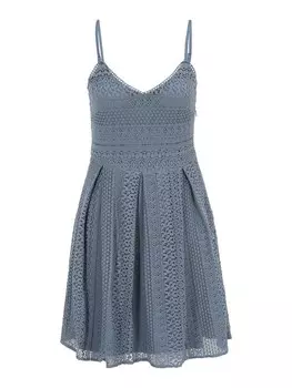 Летнее платье VERO MODA HONEY, пыльно-синий