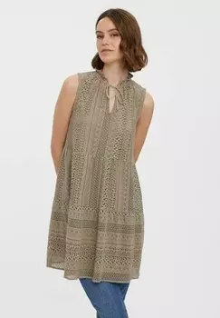 Летнее платье Vero Moda, серый