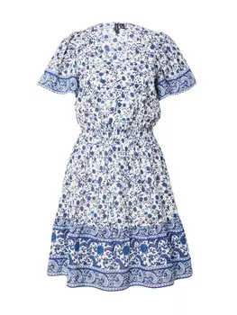 Летнее платье VERO MODA Summer Dress VMMilan, цвет blue/light blue/dark blue
