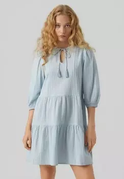 Летнее платье Vero Moda, светло-синий