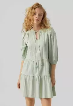 Летнее платье Vero Moda, светло-зеленый
