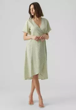 Летнее платье Vero Moda, светло-зеленый