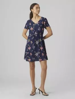 Летнее платье Vero Moda, темно-синий