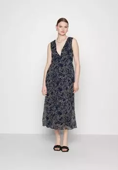 Летнее платье Vero Moda, темно-синий