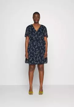 Летнее платье Vero Moda, темно-синий
