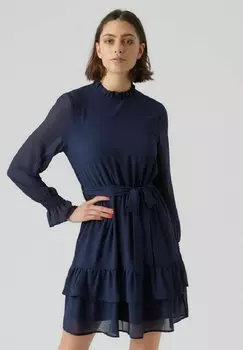 Летнее платье Vero Moda, темно-синий