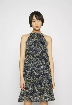 Летнее платье Vero Moda, темно-синий