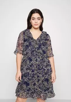Летнее платье Vero Moda, темно-синий
