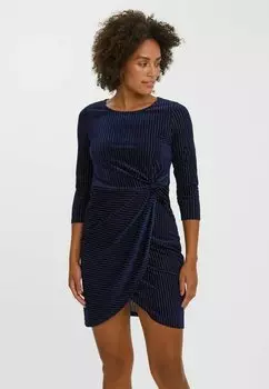 Летнее платье Vero Moda, темно-синий